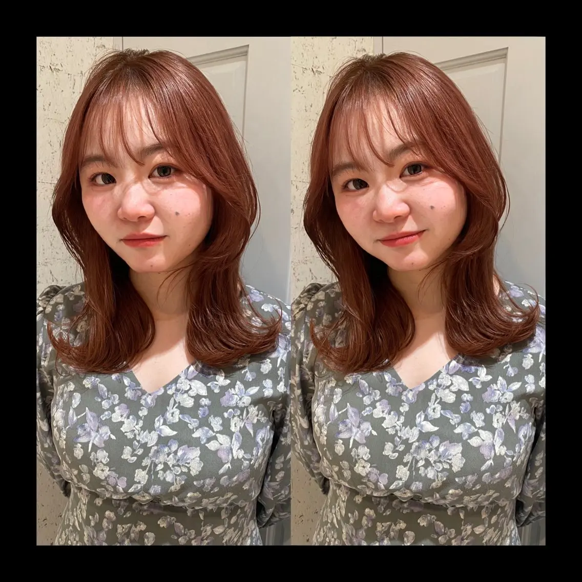 セミロング カラー ブリーチ カット ヘアカラー トリートメント mai / linoah˚✧のヘアスタイル