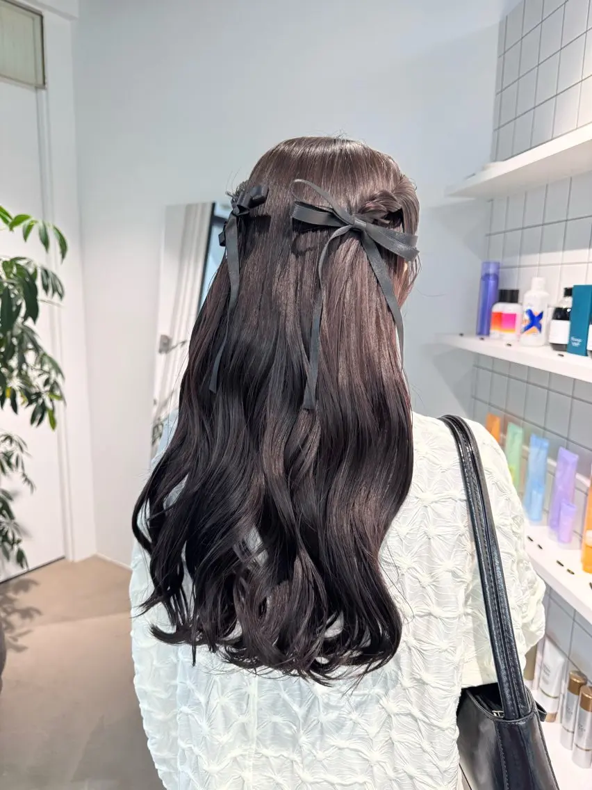 ロング ヘアアレンジ ご予約は2月まで！ maho‪🐈🎀のヘアスタイル