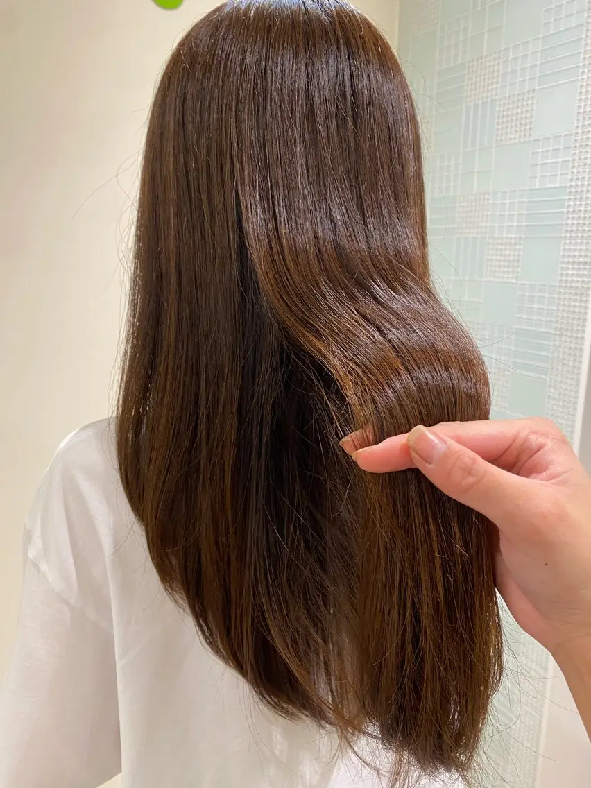 ロング カラー マツモト カラー/ショートボブのヘアスタイル