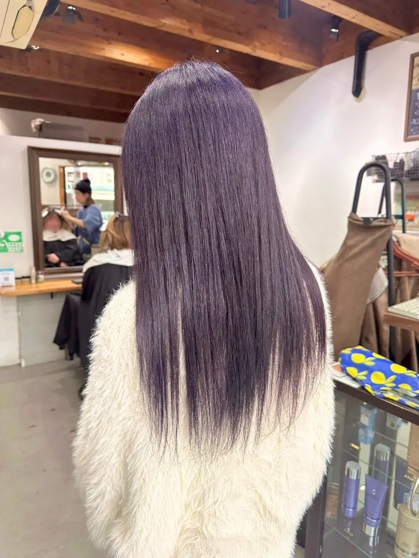 ロング ヘアカラー 💖艶・ブリーチ 透明感miyu💖のヘアスタイル