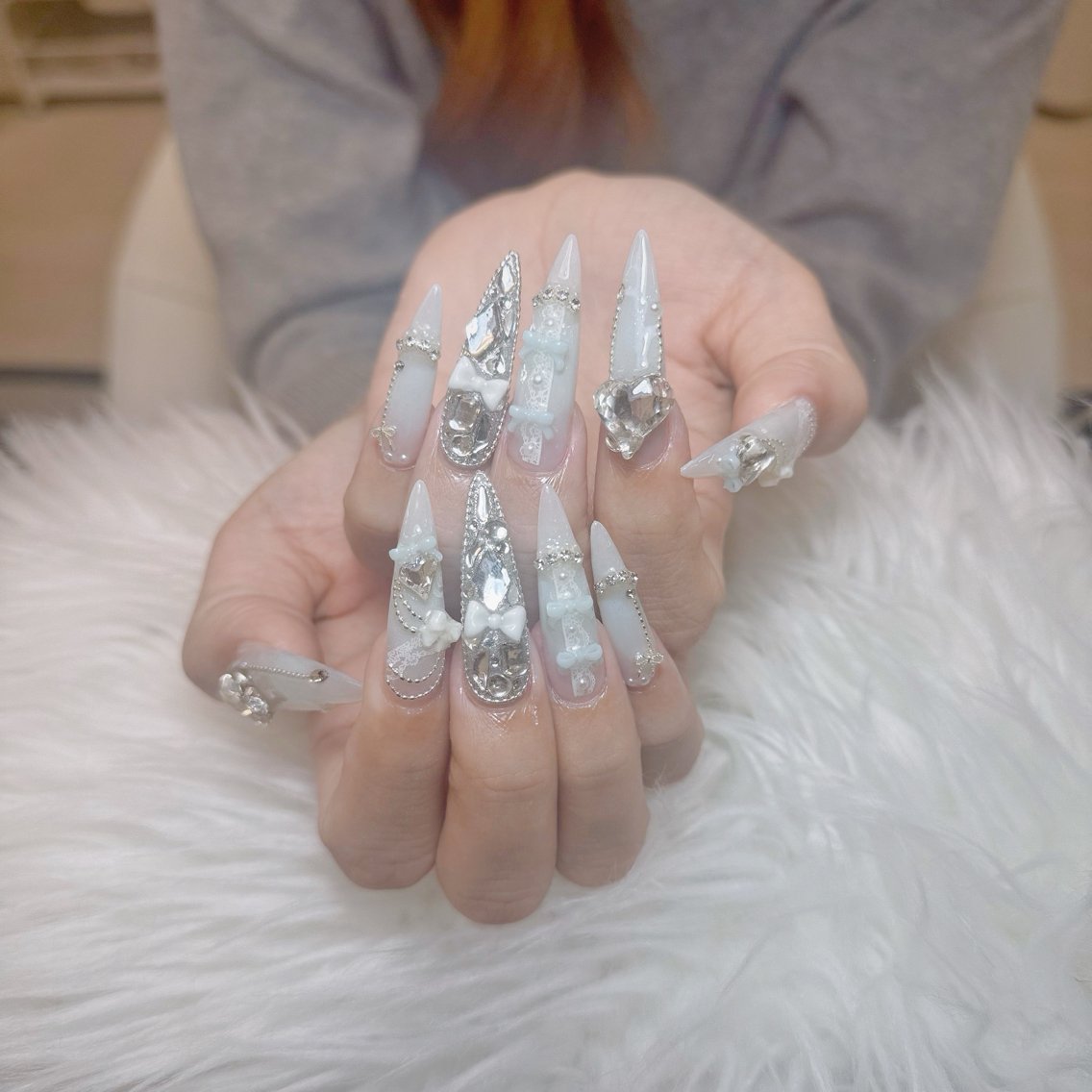 ネイル ハンドネイル ハンドケア Anh Nail 歌舞伎町のネイルデザイン