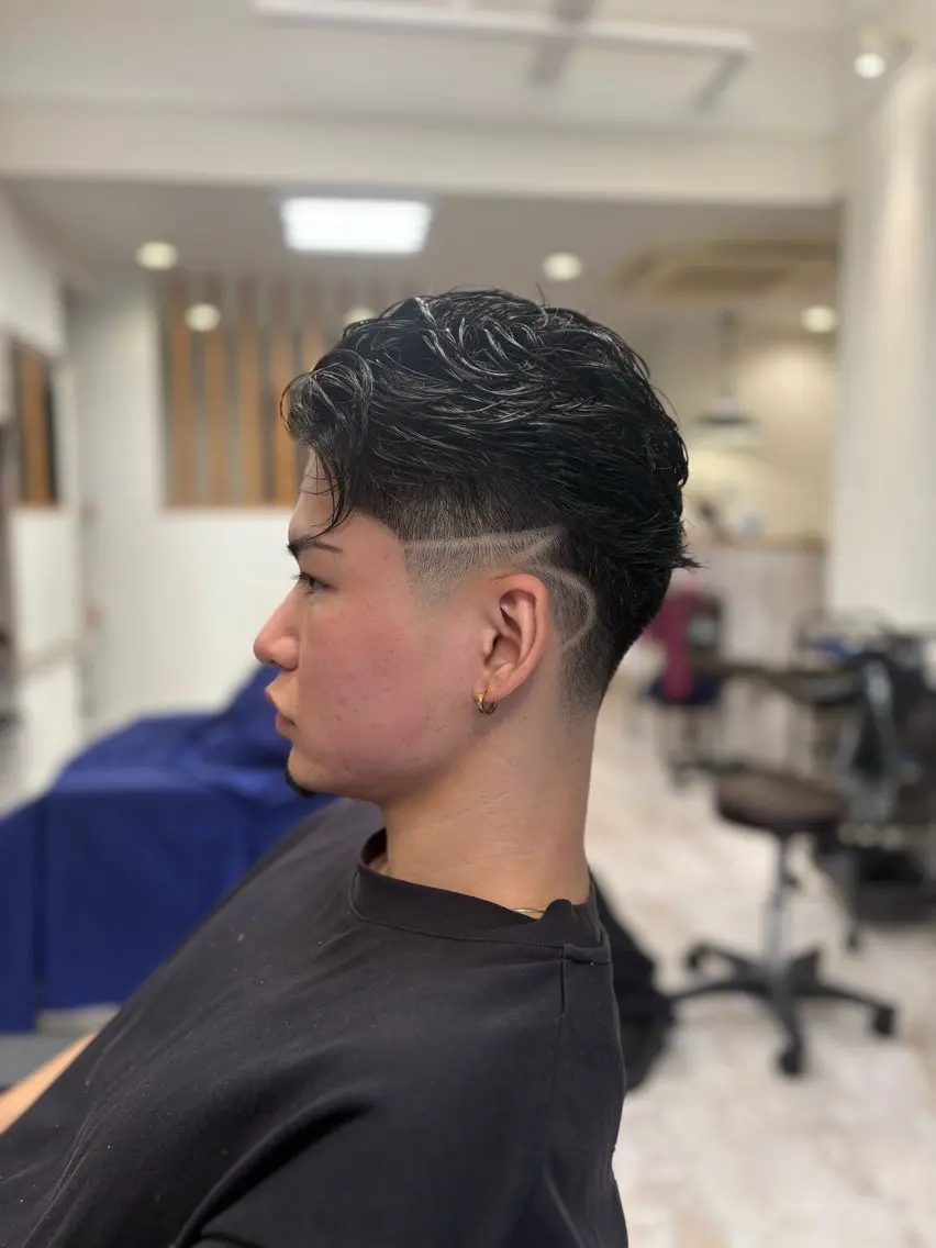 ショート メンズ フェードカット 田渕 涼/メンズヘア特化のヘアスタイル