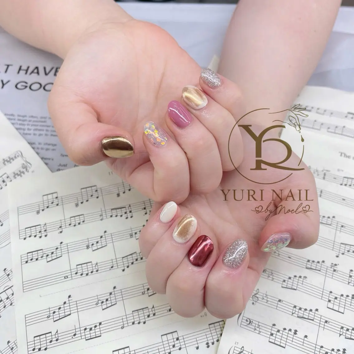 ネイル ハンドネイル フットネイル ハンドケア YURI Nail NARITAのネイルデザイン