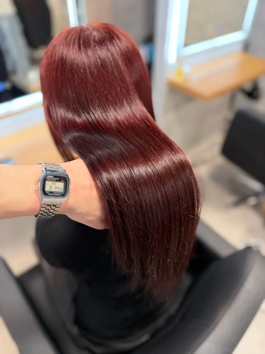 カラー ヘアカラー トリートメント 札幌ブリーチなし 👑ヒリュウのヘアスタイル