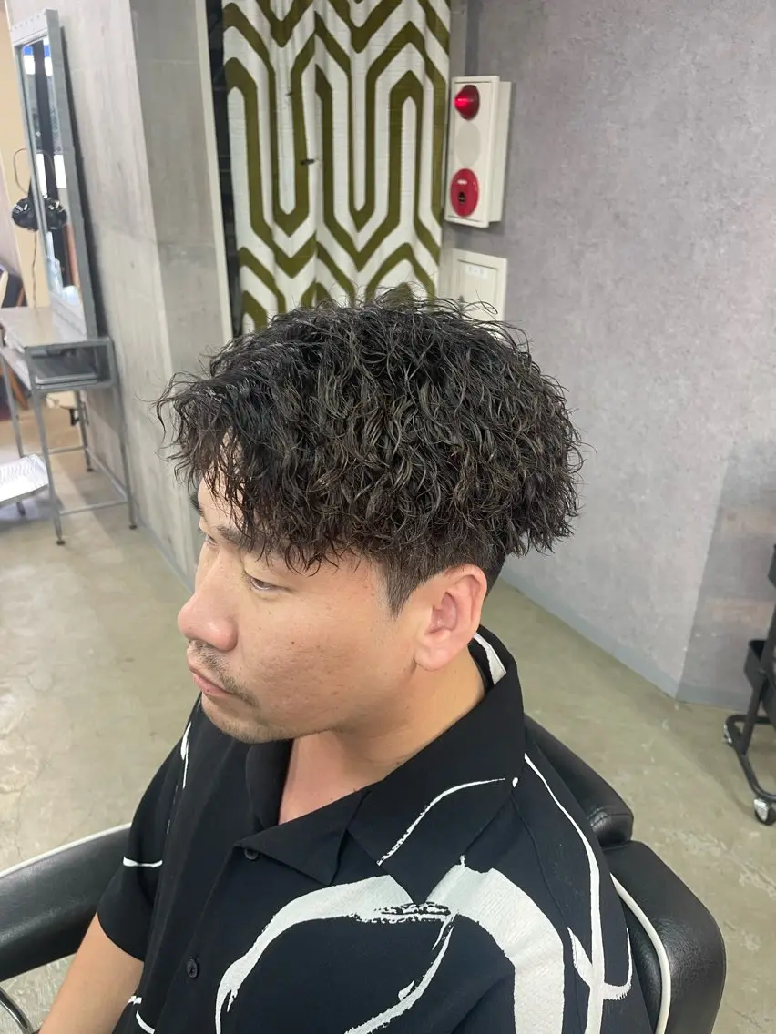ミディアム メンズ特化/パーマ /swag/ルカのヘアスタイル
