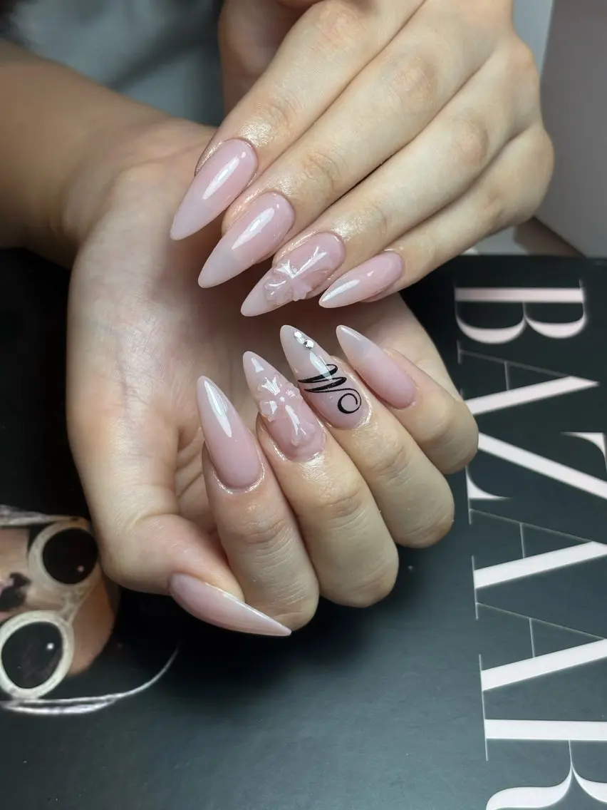 ネイル キラキラネイル 韓国ネイル マグネットネイル 夏ネイル ワンホンネイル ハンドネイル Sully Nail Labのネイルデザイン