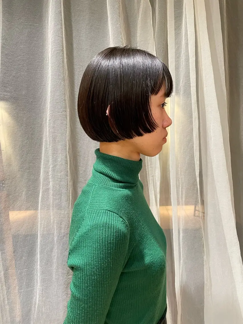 ショート カット トリートメント ボブ/ショート 吉田竣のヘアスタイル
