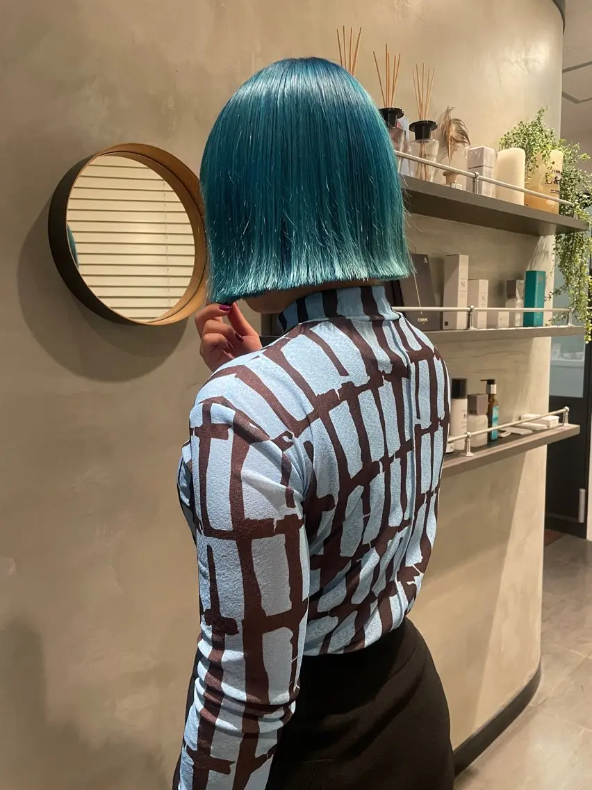 ショート カラー 🎀海外ヘア/表参道 Satone🎀のヘアスタイル