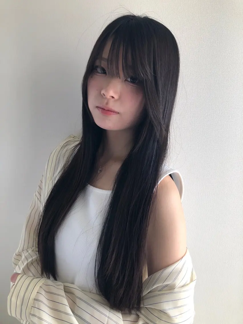 ロング VANCOUNCIL 宇美町美容室岡川結奈のヘアスタイル