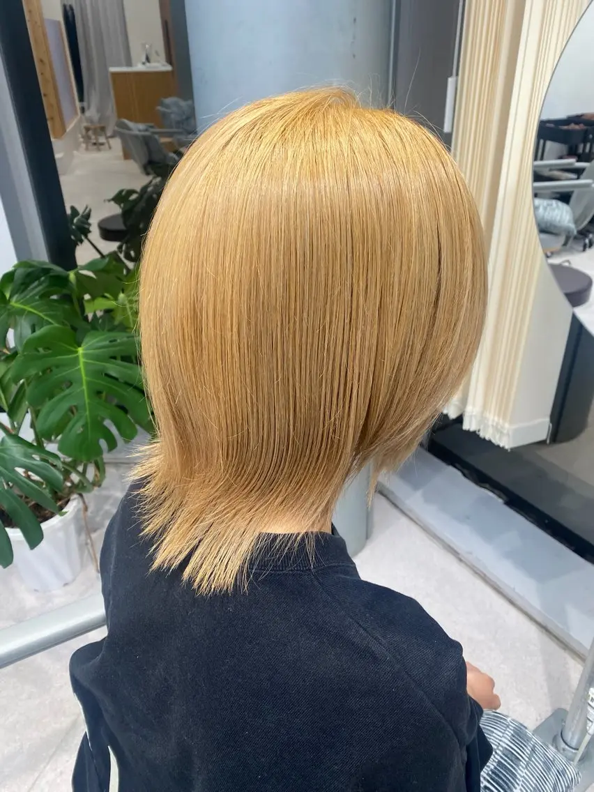 ミディアム カット トリートメント 🍓暖色カラー🍓 fuminaのヘアスタイル