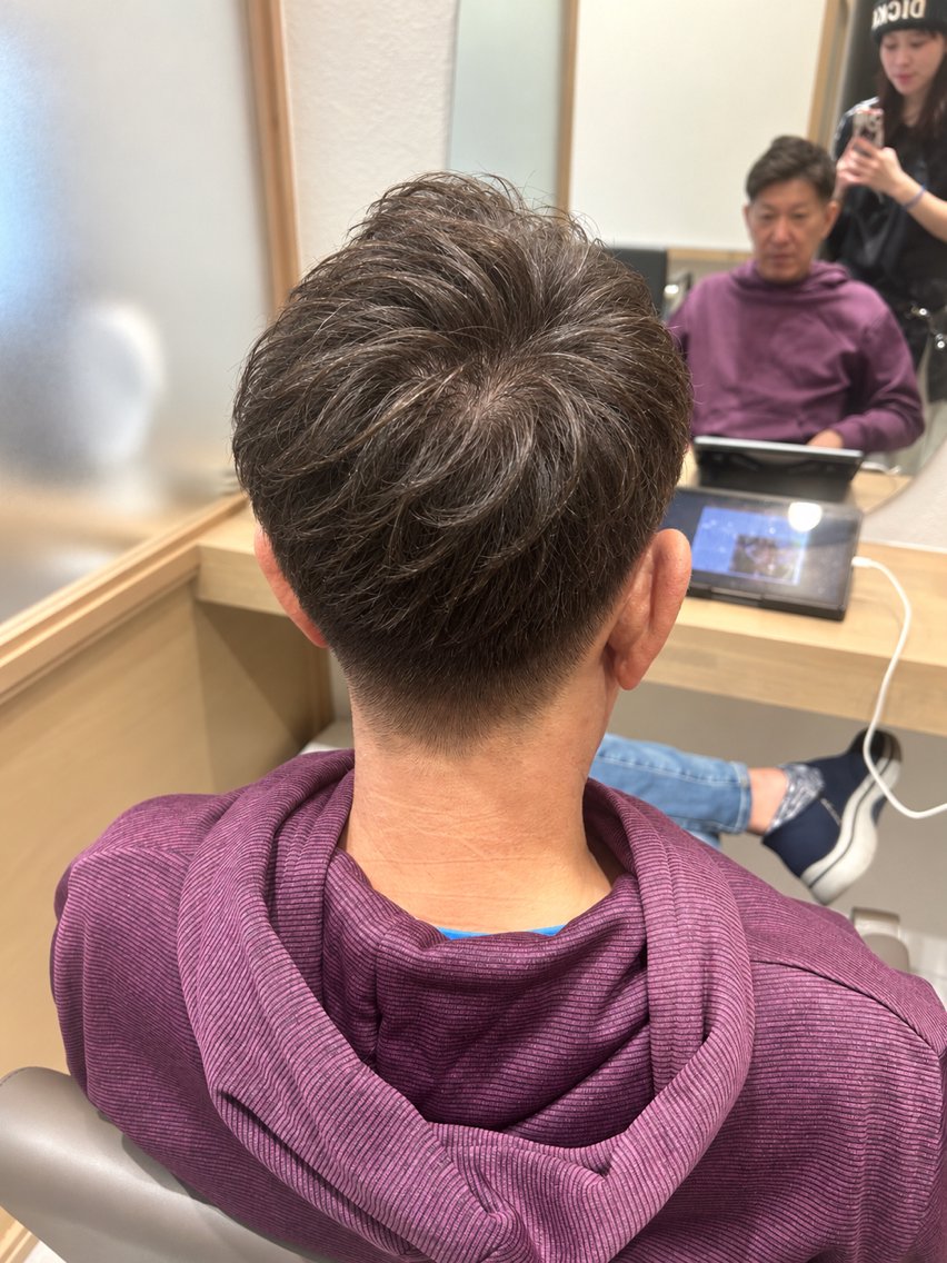 ショート メンズ 髪質改善 トリートメント カット トリートメント ヘッドスパ 久木原 ゆりのヘアスタイル