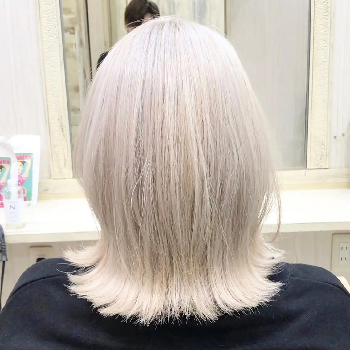 ミディアム カラー ブリーチ 小保方 一輝のヘアスタイル