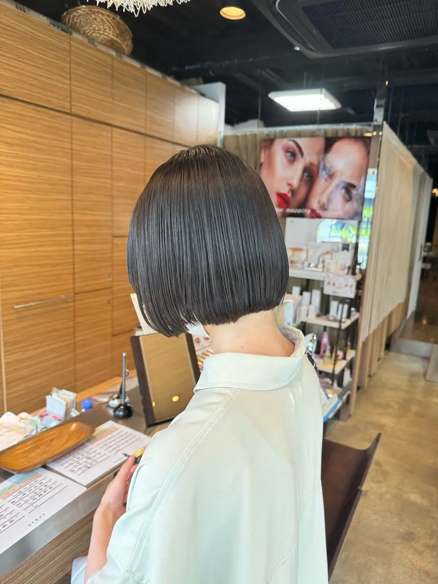 ショート カット ヘッドスパ ✦creer都島✦ ɪʀᴏʜᴀ ꕀ 🎀のヘアスタイル
