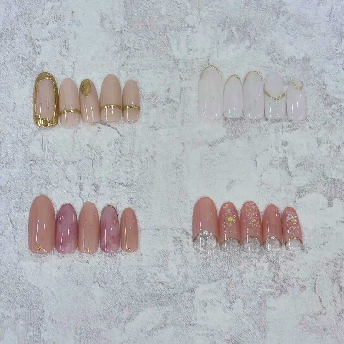 10本アート（オフなし）💅何種類かのサンプルからお選びいただけます😊の写真