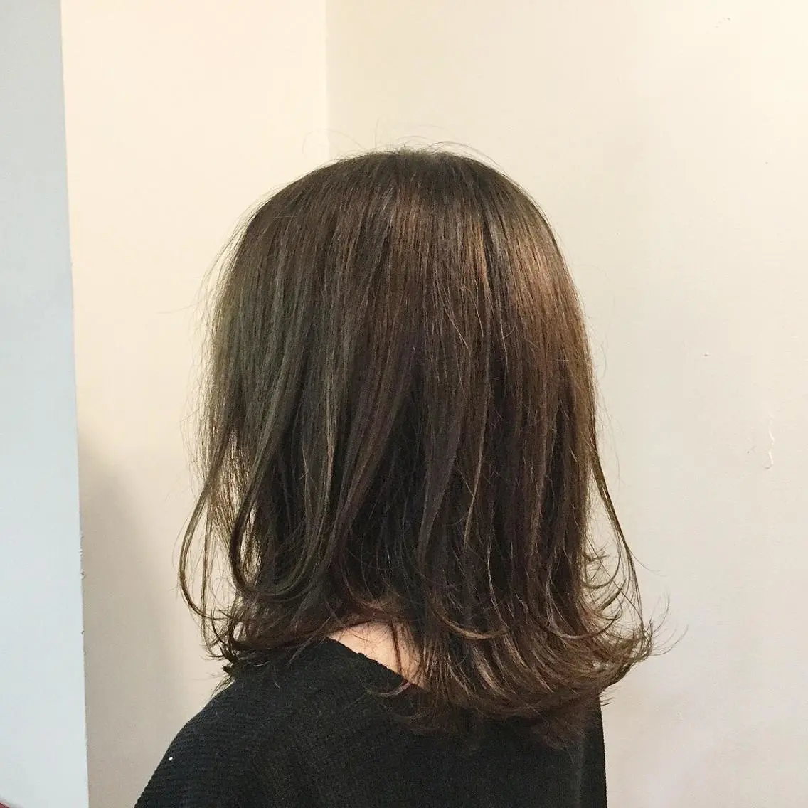 ミディアム カラー ヘアアレンジ カット トリートメント 塩崎 春香のヘアスタイル