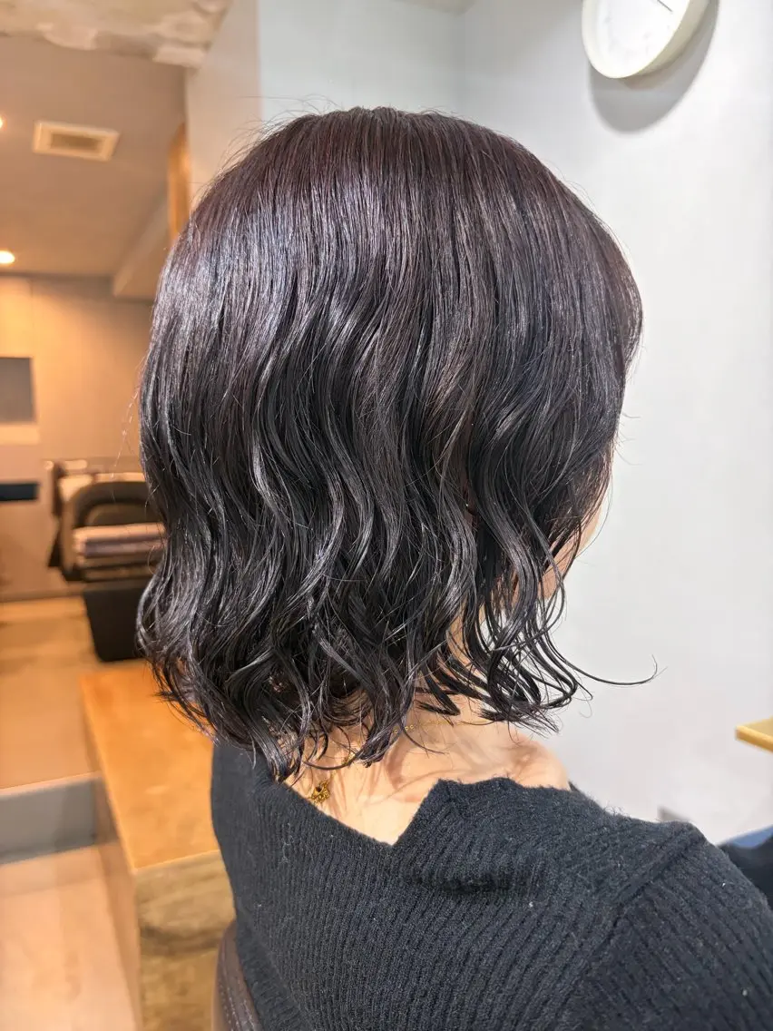 カラー パーマ カット ヘアカラー パーマ 🎀持ちのいいパーマ 🎀mikihoのヘアスタイル