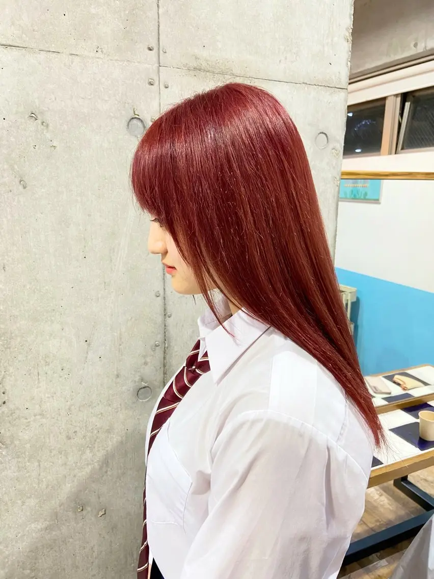 ロング カラー カット ヘアカラー ❤️カラー得意 🧡松浦睦樹❤️のヘアスタイル