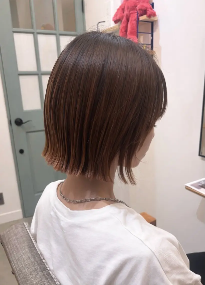 🌼カット+カラー(白髪染め可)+りんご幹細胞Tr🍎+クイックスパ🧖🏻‍♀️🌈の写真