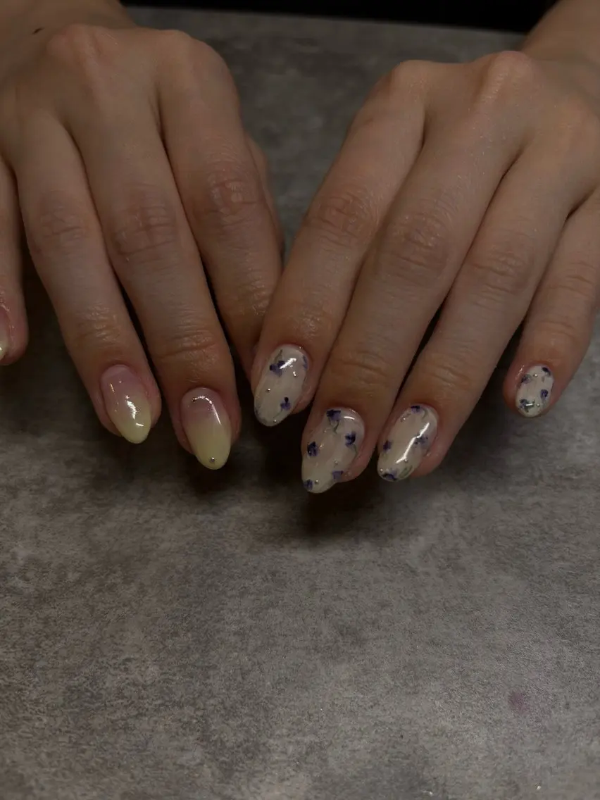 ネイル ハンドネイル 【新宿三丁目】 もえNoël🎨🤍のネイルデザイン
