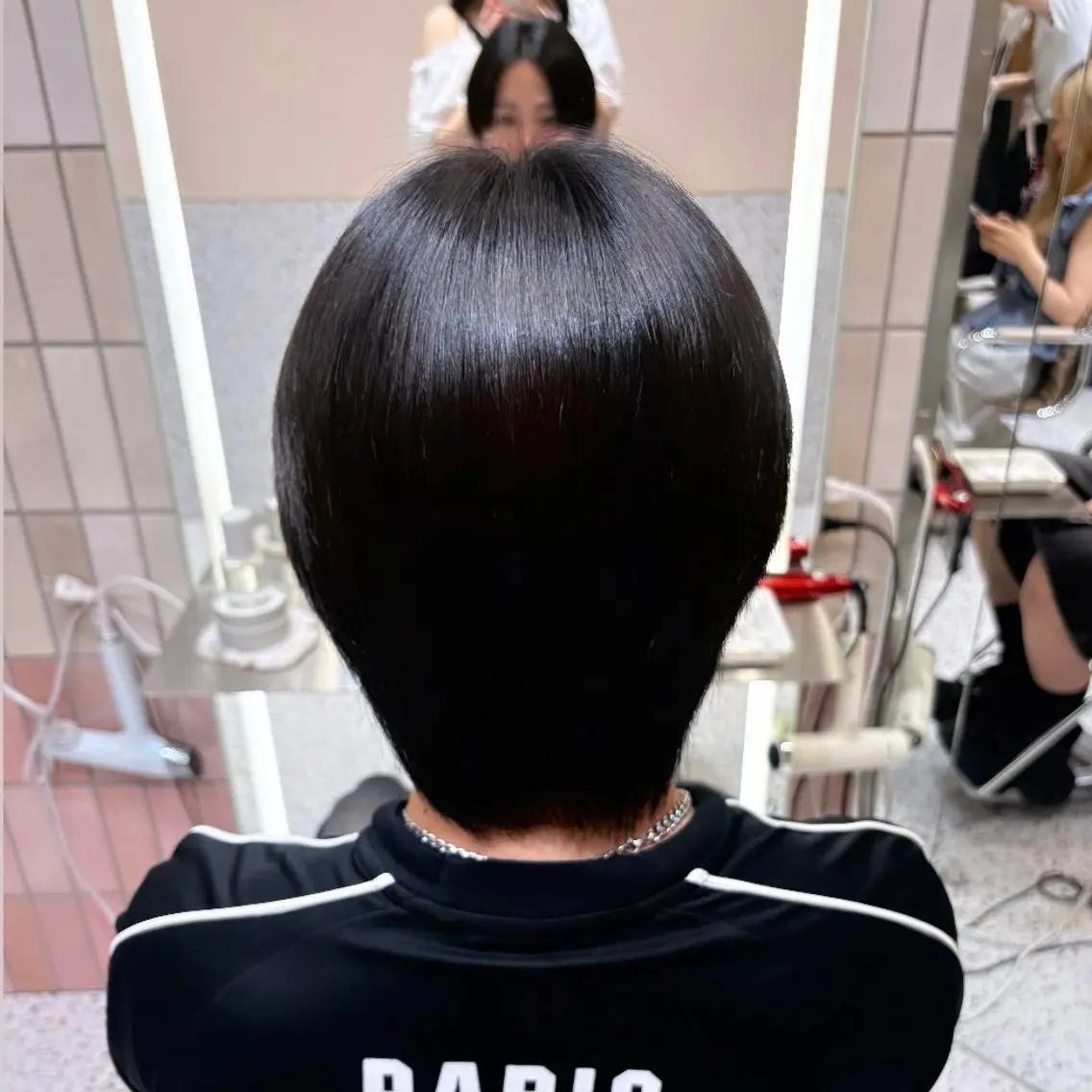 ショート 縮毛矯正 新宿/艶カラー/ mikuのヘアスタイル