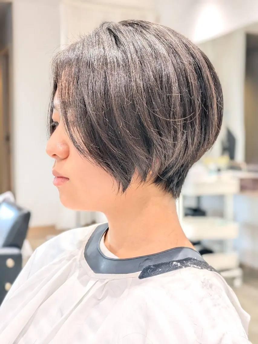 ショート ショートヘア ASANO   SHOUMAのヘアスタイル