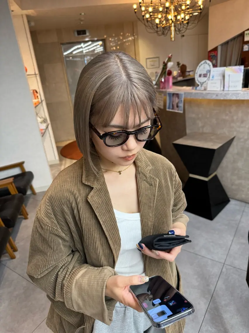２～３回目の方　ダブルカラー＋トリートメントの写真