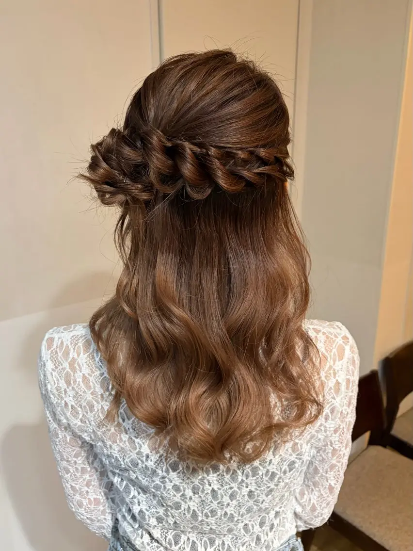 ロング ヘアセット 似合わせカット⌇ヘア セット⌇A i🤍のヘアスタイル