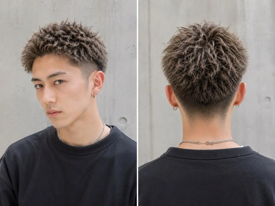 メンズカット+シャンプーの写真
