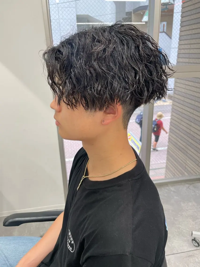 パーマ メンズ カット パーマ 町田エリアＮｏ．１/ パーマ特化/太田京希のヘアスタイル