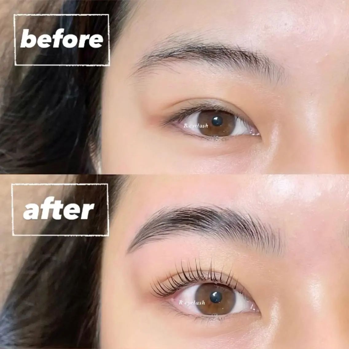 ミディアム カラー パーマ ヘアアレンジ メンズ キッズ ネイル マツエク・マツパ アイブロウ 𝑹 eyelashのマツエク・マツパデザイン