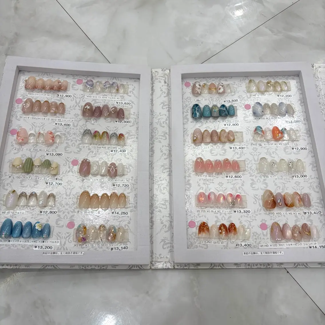 ネイル ハンドネイル LUCULIA銀座 西山のネイルデザイン