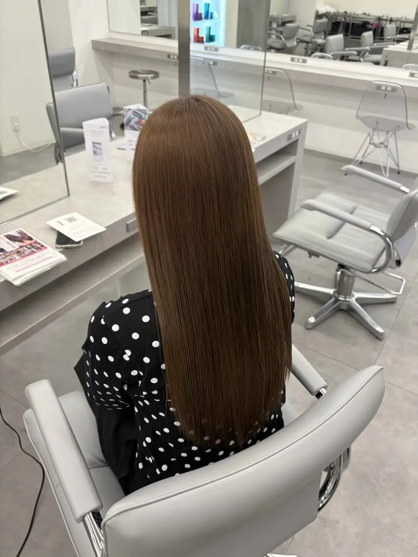 ロング カラー ヘアカラー 🫧ナチュラル矯正 /カラー🫧あやりのヘアスタイル