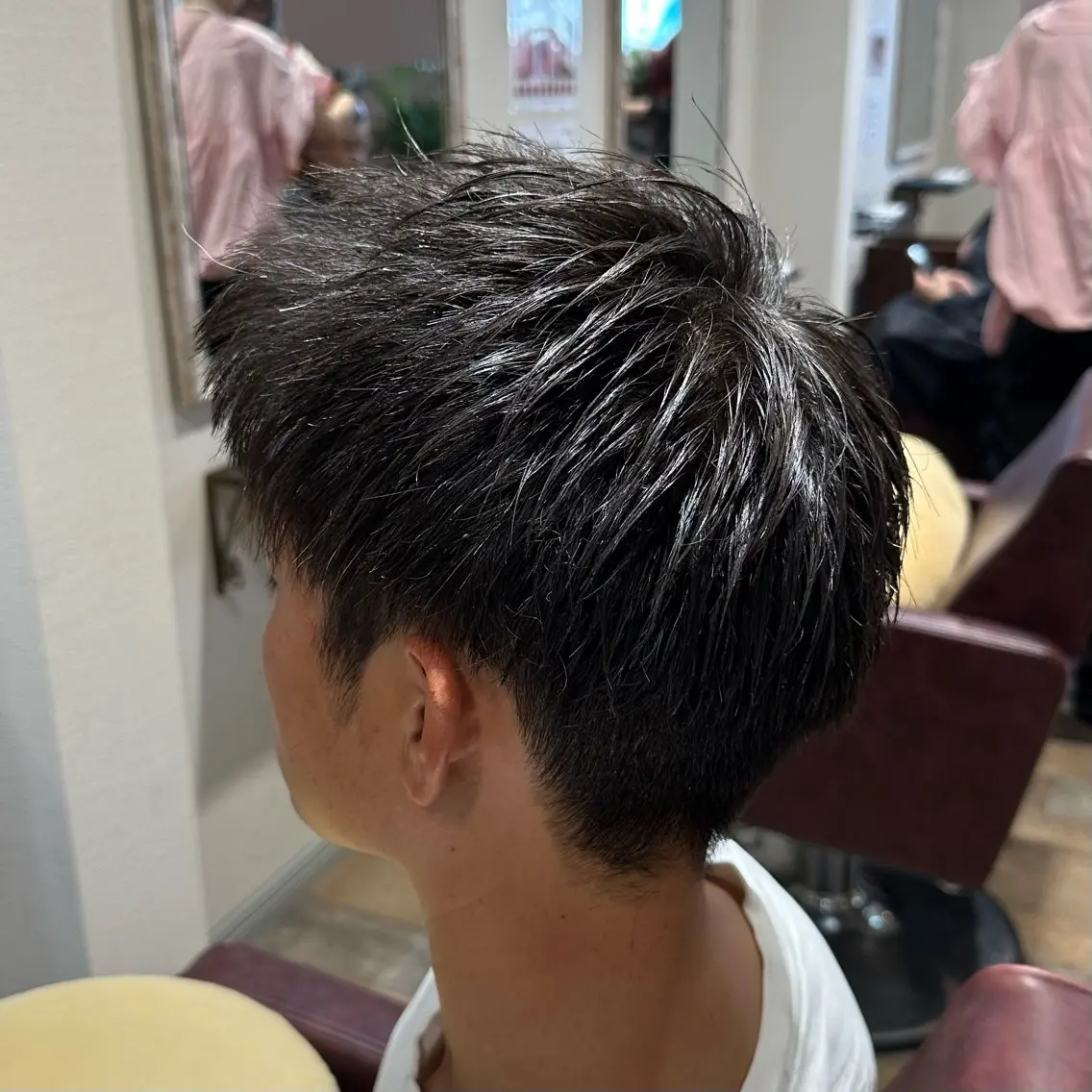 メンズ 柔らかいbeige ¦韓国¦🩰マユ🩰のヘアスタイル