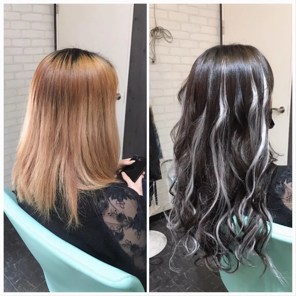 セミロング カラー ヘアアレンジ Kimura Shinyaのヘアスタイル
