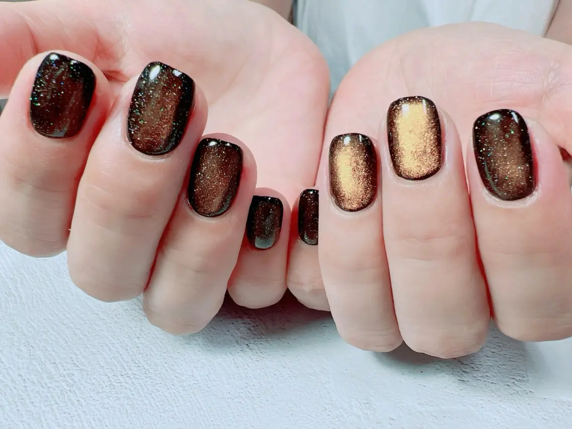 ネイル ワンカラーネイル ショートネイル ハンドネイル CHITCHAT nailのネイルデザイン