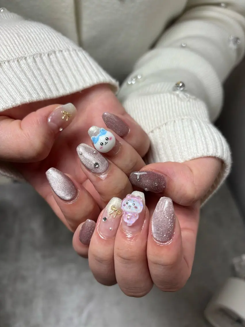 ネイル Qmu nail まりなのネイルデザイン