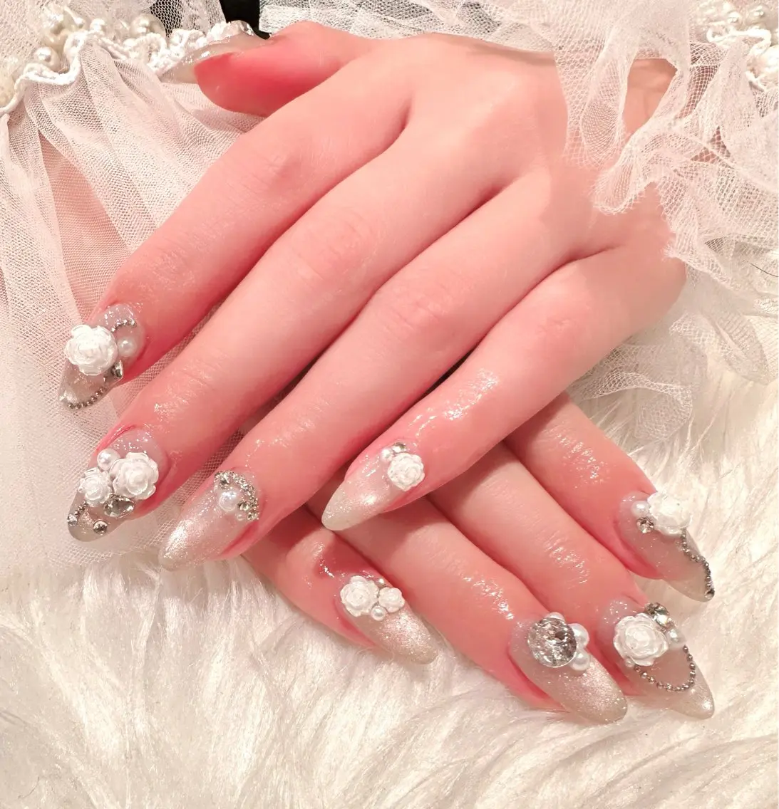 ネイル 持ち込み ハンドネイル untitled Mariのネイルデザイン