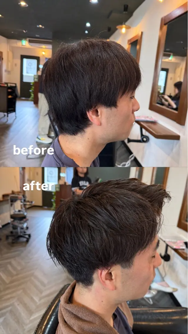 メンズ 大木悠史 メンズカット✂️のヘアスタイル