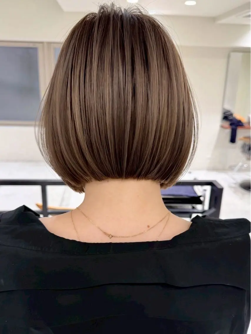 ショート ショートヘア 縮毛矯正 縮毛矯正 岐阜オーナー kentaのヘアスタイル