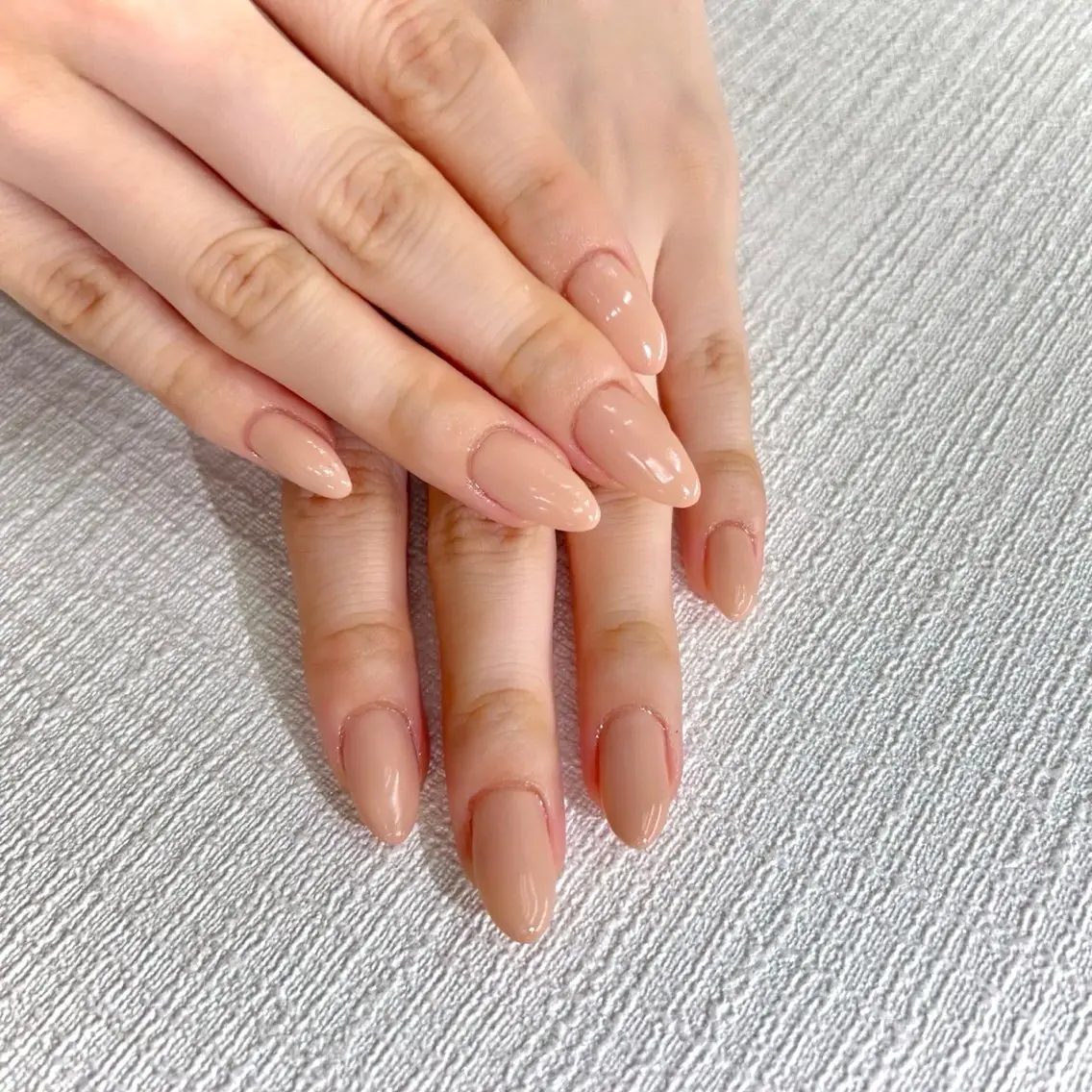 ネイル ワンカラーネイル ピンク Felix nail 🌼目黒店のネイルデザイン