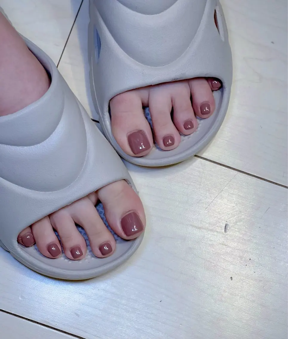 ショート めぐみのネイルサロン スタッフ練習のネイルデザイン