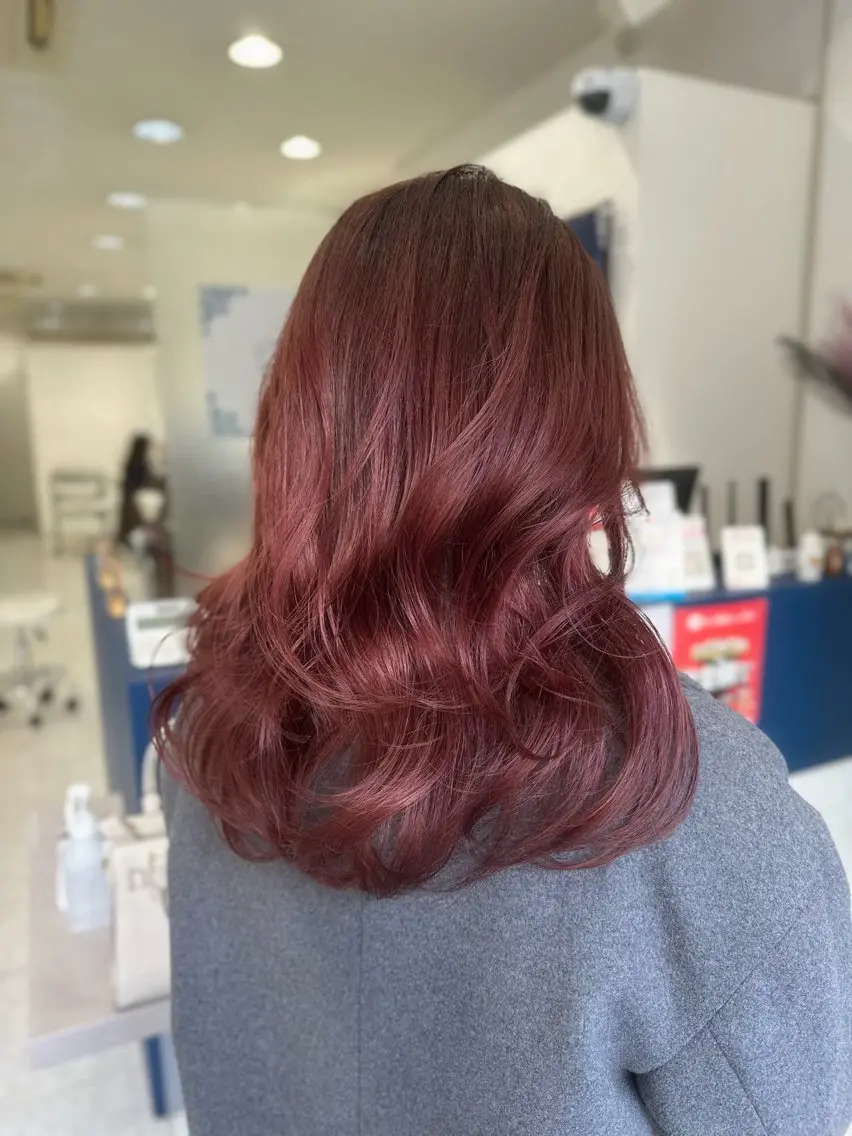 🌼韓国ヘアカット＋カラー＋炭酸泉🌼の写真