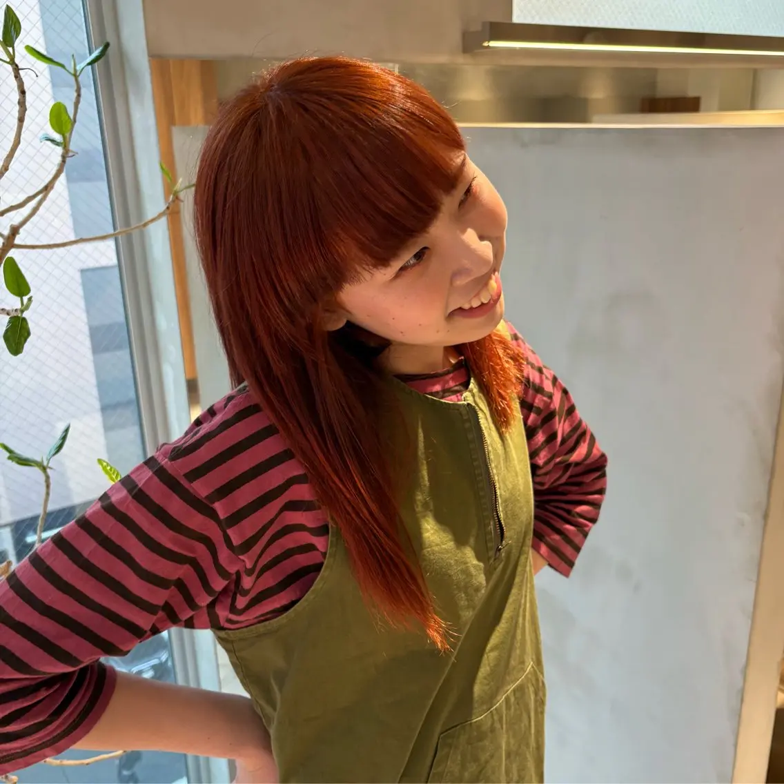 ミディアム カラー ブリーチ ダブルカラー ブリーチなしカラー ヘアカラー ハイトーンカラー 🐈🤎Rikoのヘアスタイル
