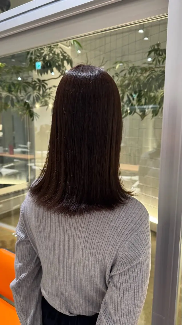 セミロング ヘアカラー Karin/カット モデル募集🆓のヘアスタイル