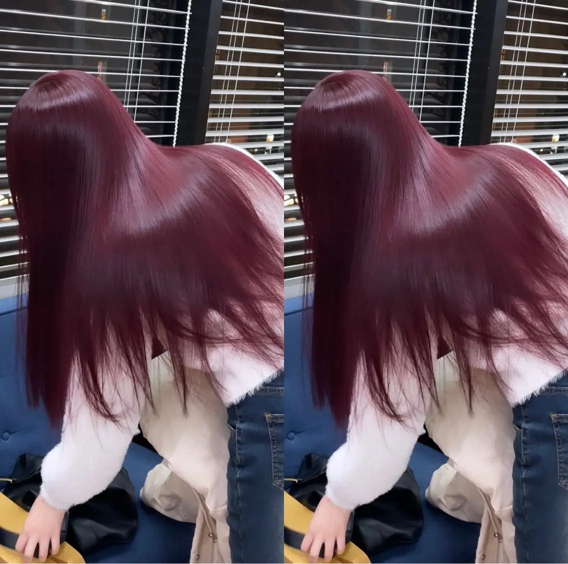 透明感カラー🫧one color🤍の写真