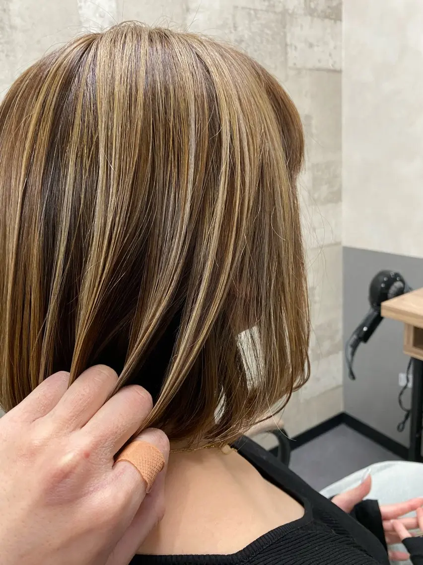 ミディアム TELA HAIR 宮川悠斗のヘアスタイル