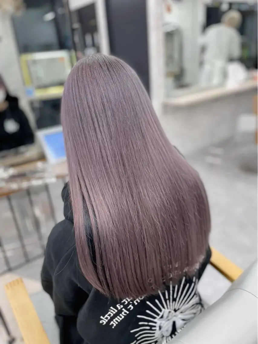 ロング 似合わせハイトーン ⚜️ちづるのヘアスタイル