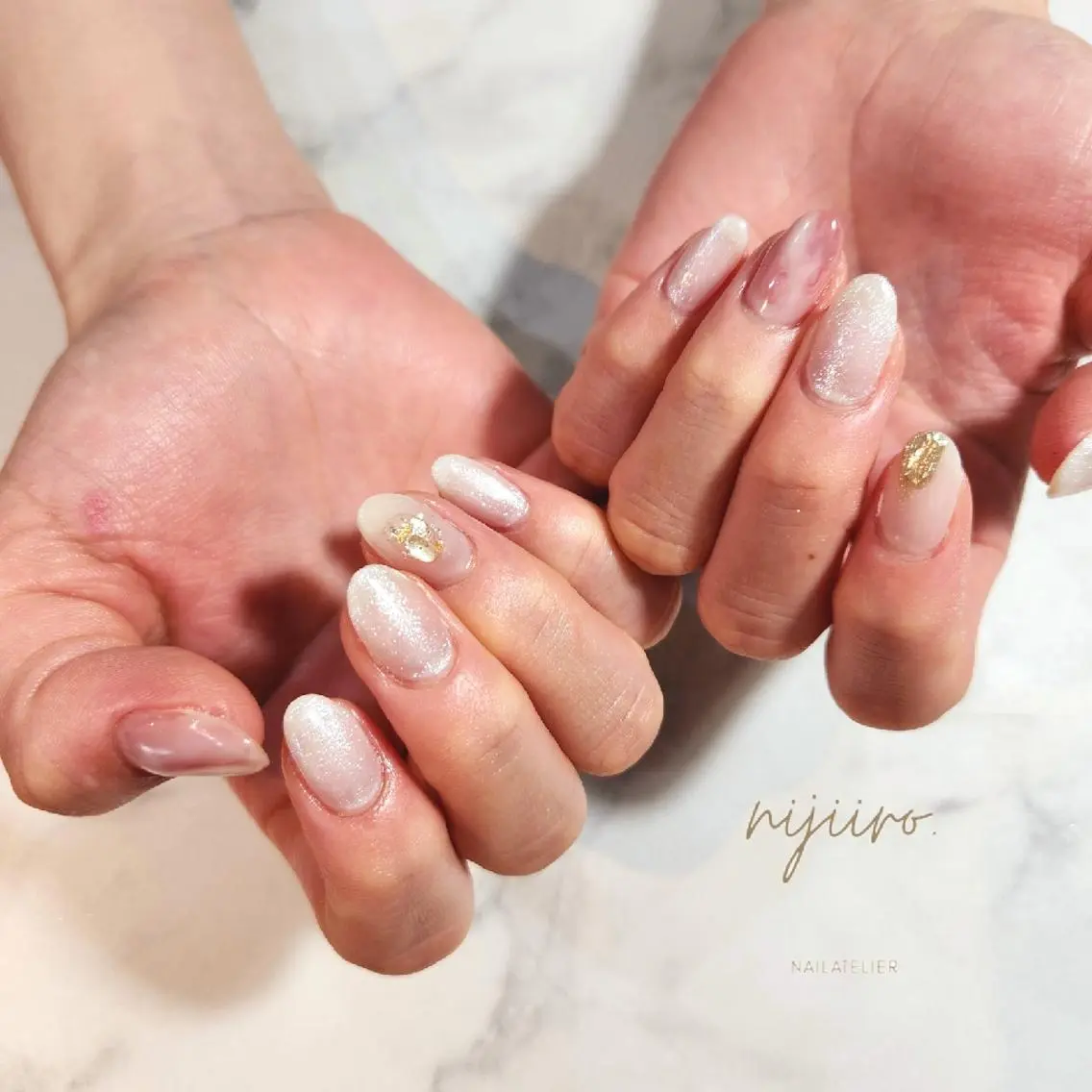 ネイル ハンドネイル nijiiro🌈 サトウのネイルデザイン