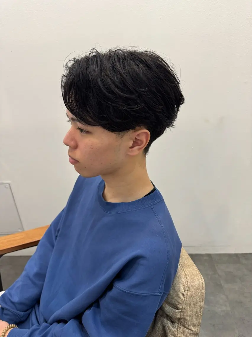 ショート パーマ ヘアアレンジ メンズ カット ヘアセット 🔥メンズ特化🔥 木村 祐太のヘアスタイル