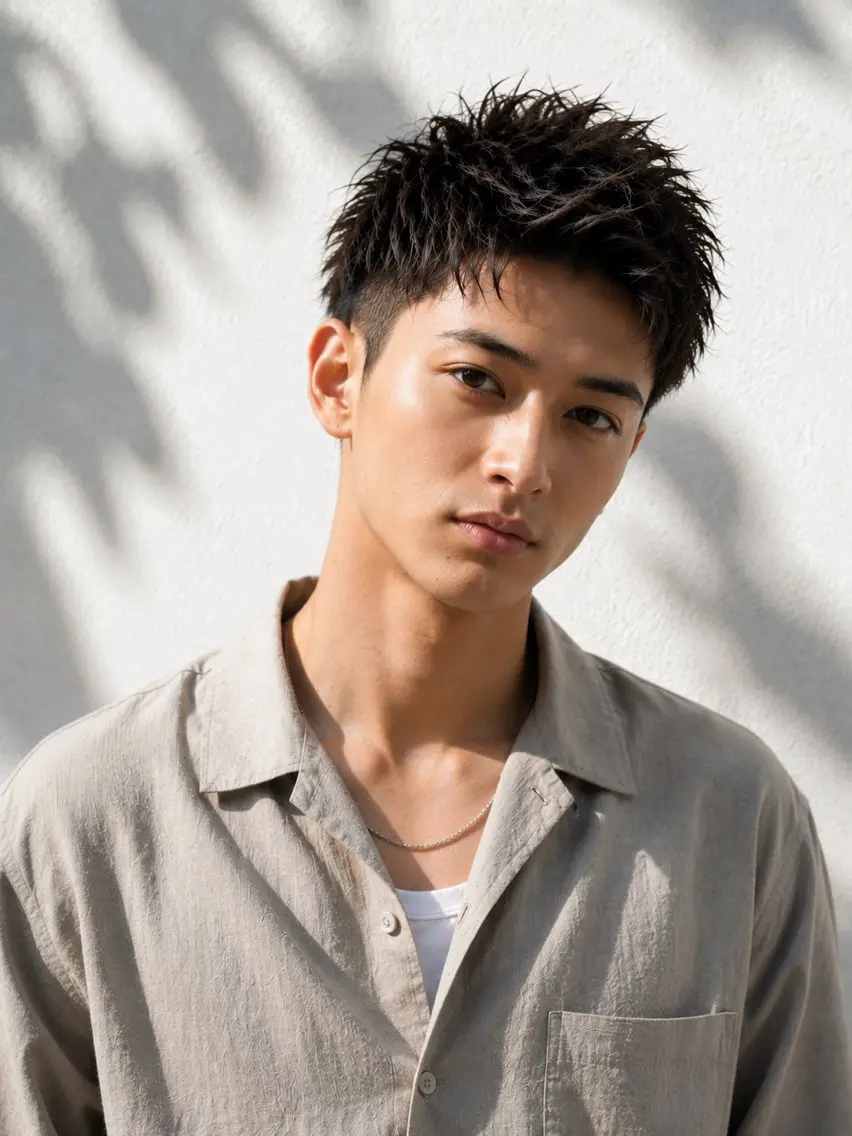 ショート hair＆life 9’sのヘアスタイル